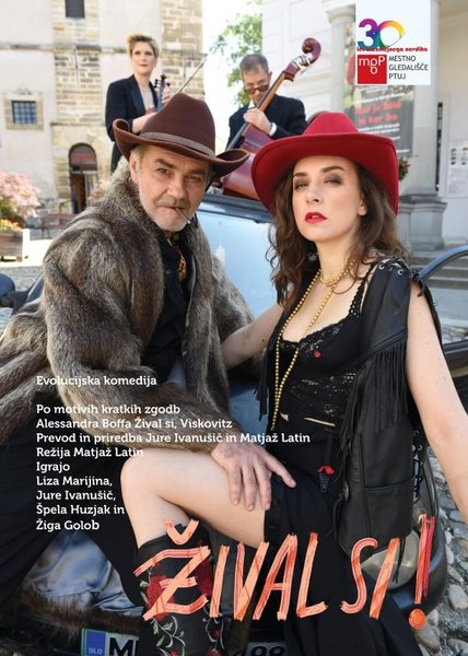Članek po premieri predstave Žival si!